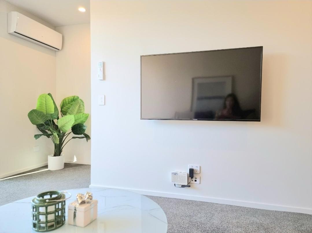 Villa Addington Townhouse With Carpark 8Mins Walk To Hagley Park South à Christchurch Chambre photo